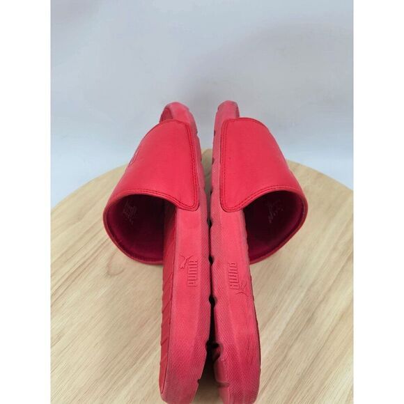 Puma Cool Cat Slides Flip Flop Sandals Red Mens Size 10 - Picture 7 of 8
